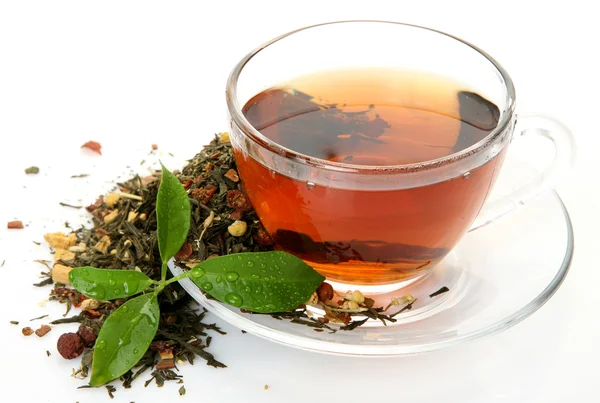 Cup with tea — Stock Photo, Image