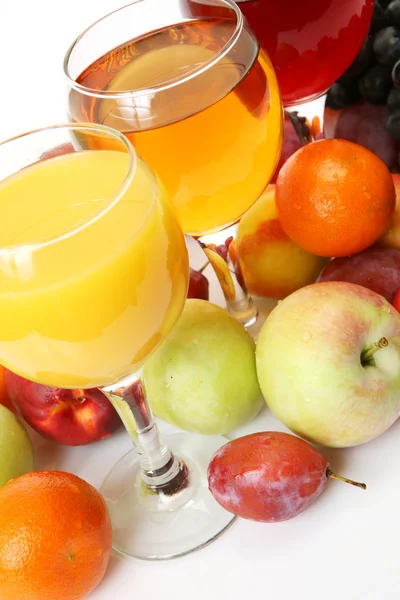 Зрізати фрукти для здорового харчування — стокове фото