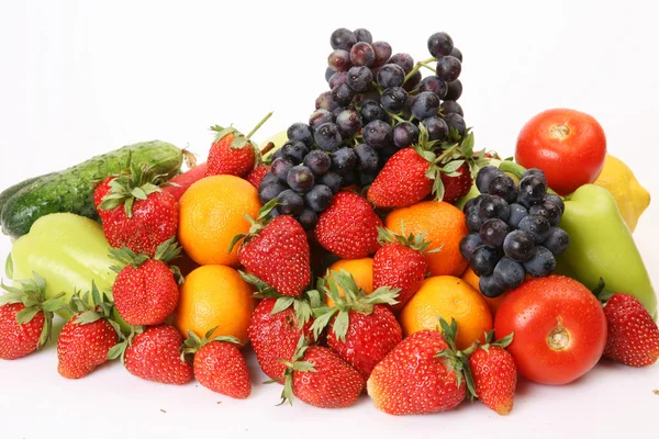 Ripe fruit and berries — Stock Photo, Image