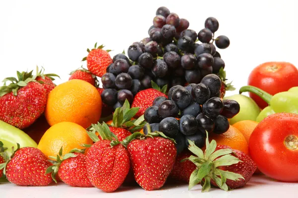 Ripe fruit and berries — Stock Photo, Image