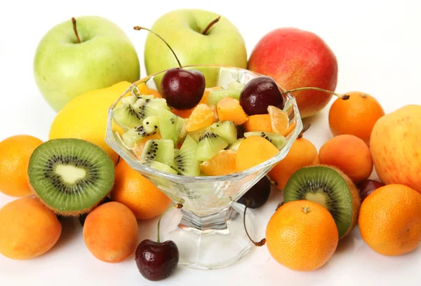 成熟的水果对健康的饲料 图库图片