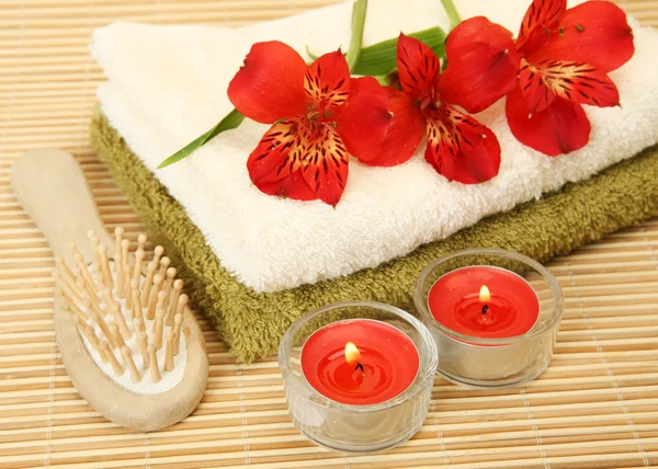 Aromaterapi, spa, massage — Stockfoto