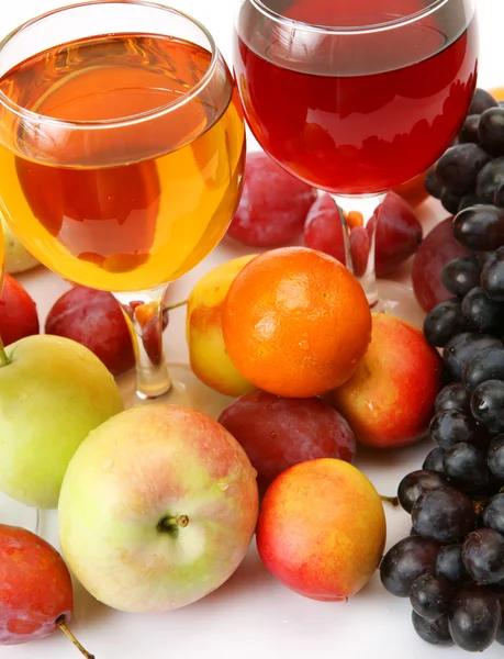 Frutas maduras para uma alimentação saudável — Fotografia de Stock