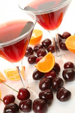 Olgun meyve ve meyve suyu