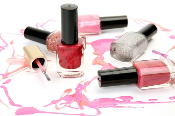 Color nail polish — Stock Photo, Image