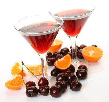 Olgun meyve ve meyve suyu