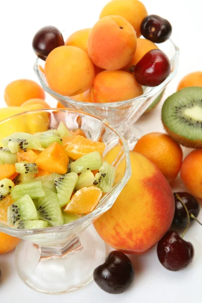 Salad from ripe fruit — Stock Photo, Image