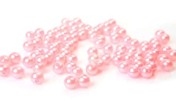 Pink pearls — Stock Photo, Image