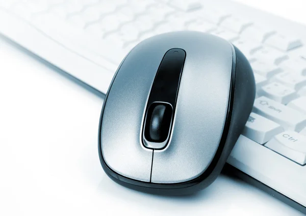 La souris d'ordinateur et le clavier — Photo