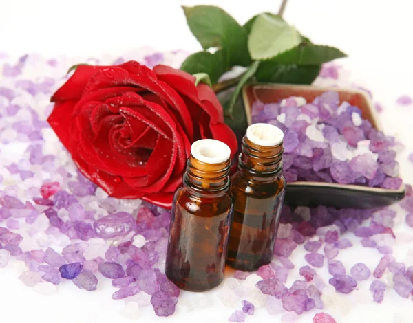 Accessoires voor een aromatherapie — Stockfoto