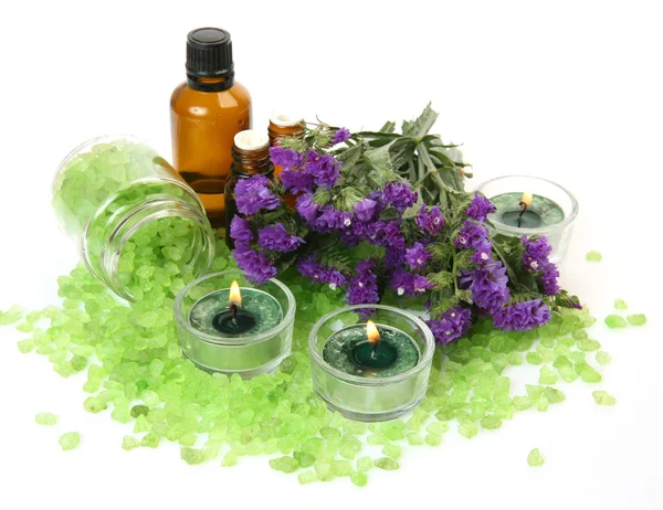 Aromatherapie, spa, massage — Stockfoto