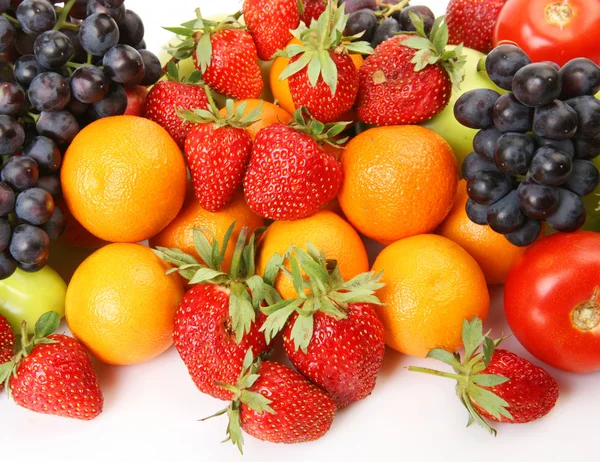 Frutas maduras e bagas Imagem De Stock