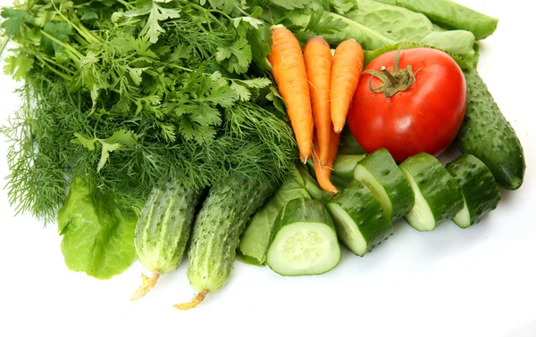 Frisches Gemüse für eine gesunde Ernährung — Stockfoto