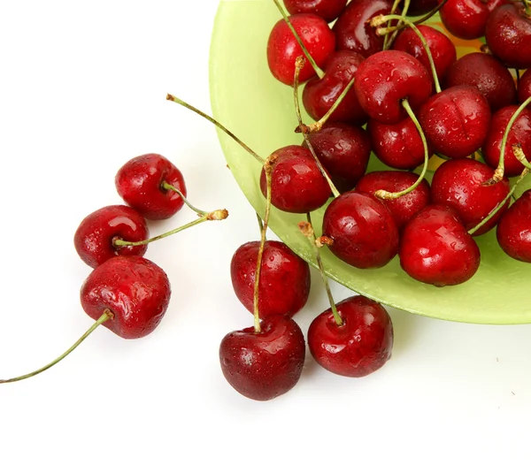 Rote Kirschen — Stockfoto