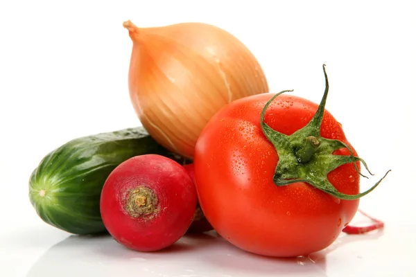 Verdure fresche per un mangime sano — Foto Stock