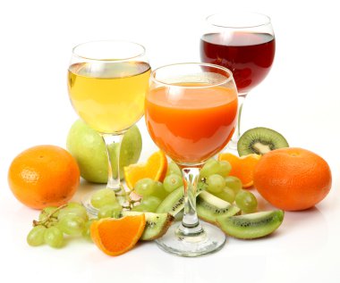 Olgunlaşmış meyve ve meyve suyu