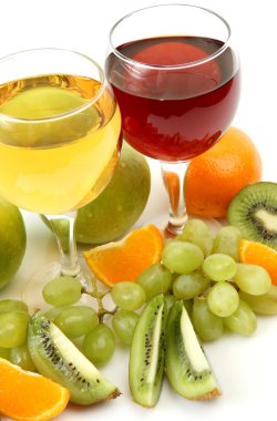 Olgunlaşmış meyve ve meyve suyu