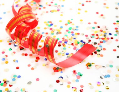 konfeti ve flama