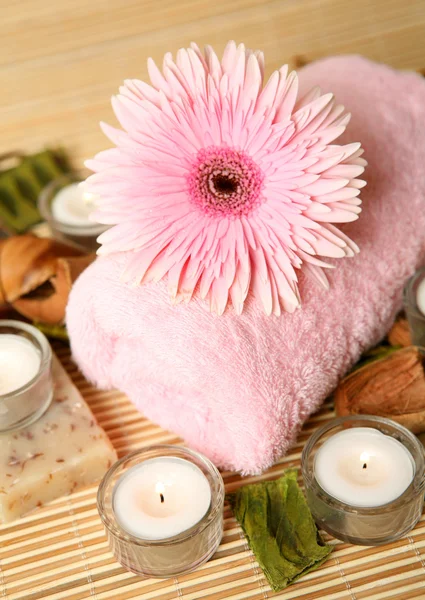 Los objetos para la ducha del baño — Foto de Stock