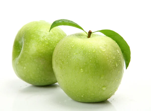 Fresh green apples — Stock Photo, Image