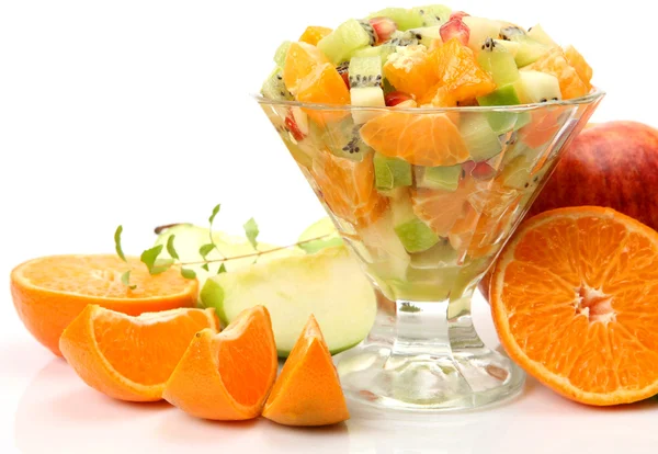 Салат зі свіжих фруктів — стокове фото