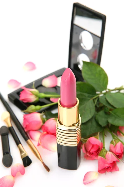Pink lipstick Stock Photo