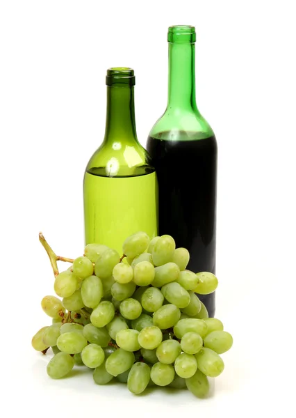 Färsk frukt och vin — Stockfoto