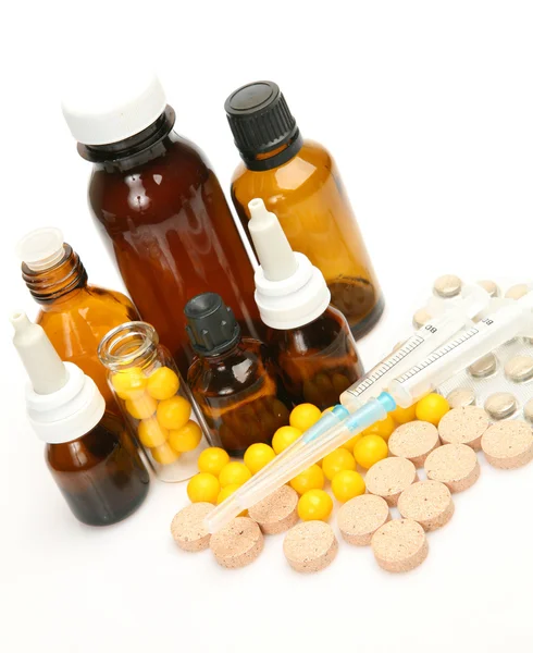 Таблетки для лечения — стоковое фото