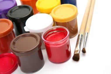 Fırçalar ve boya