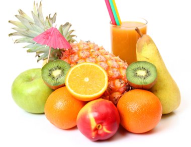 Olgun meyve ve meyve suyu