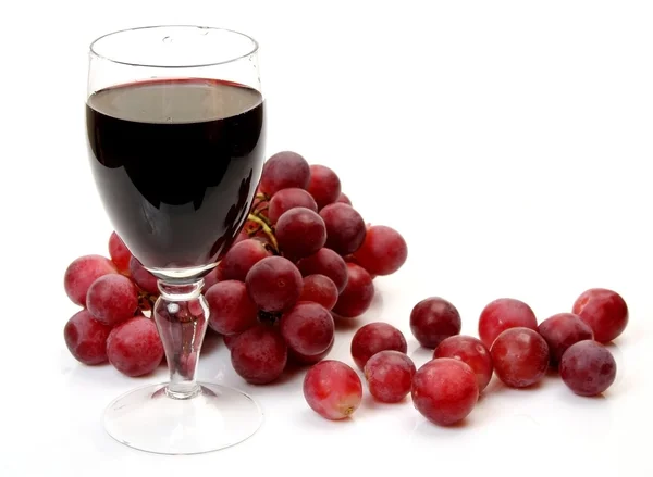 Ripe fruit and wine — Stock Photo, Image