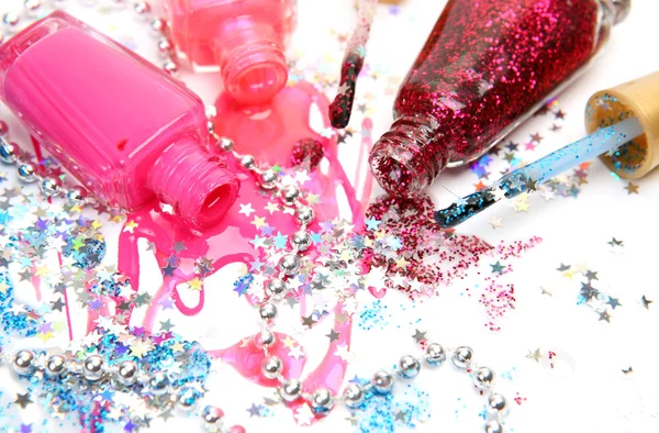 Color nail polish Stock Picture