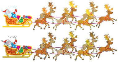 Noel Baba kızakları