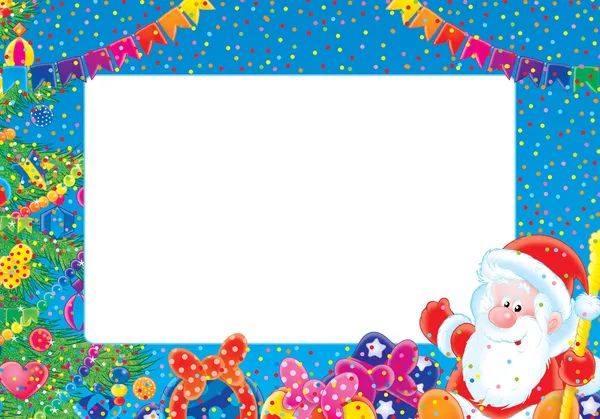 Christmas border — Stock Photo, Image