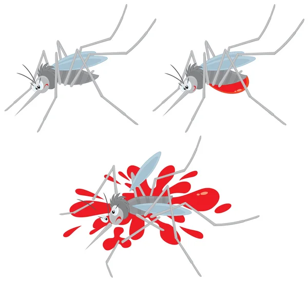 Комар — стоковий вектор