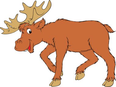karikatür elk
