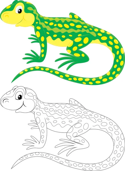 Lézard — Image vectorielle