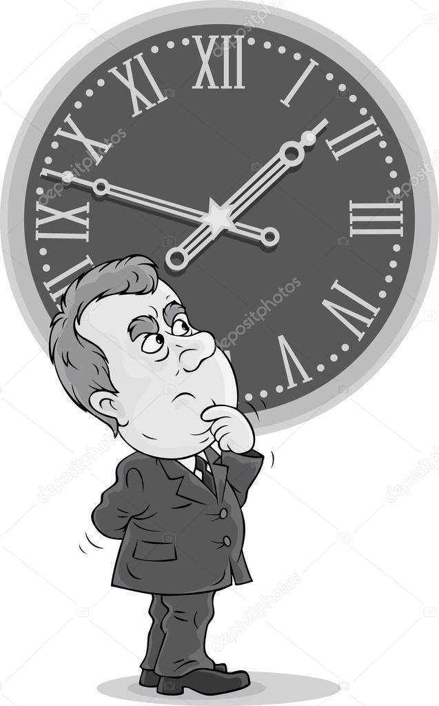 Daylight Saving Time Bureaucrat Thinking About Transfer Of