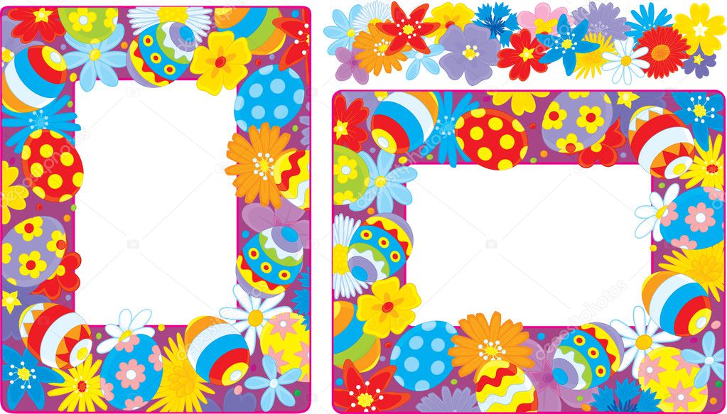 Easter borders