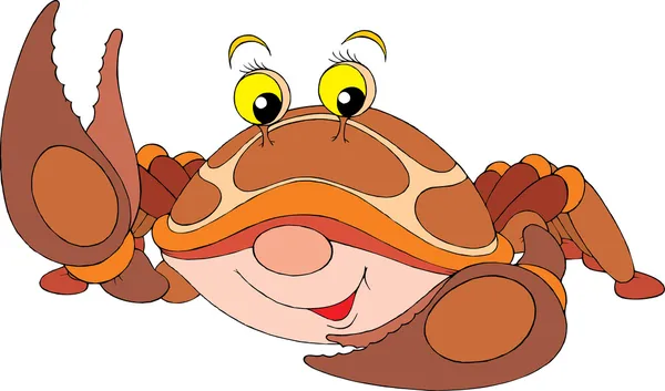 Spotty crab — Stock Vector