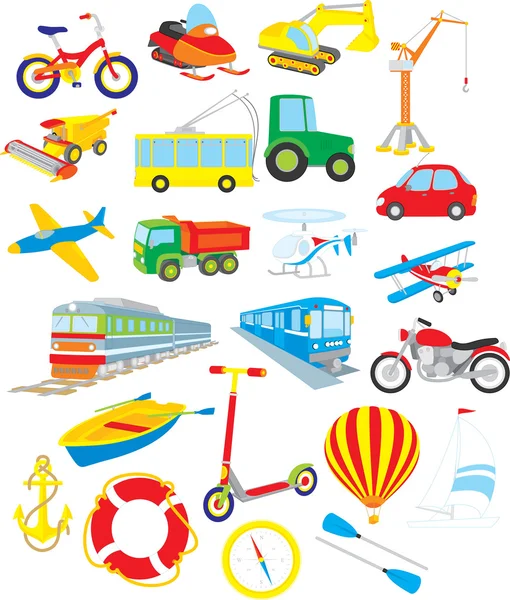 Transporte — Vector de stock