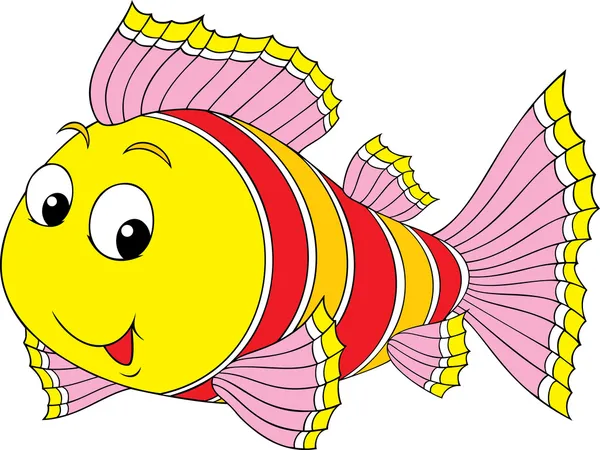 Peces de coral — Vector de stock