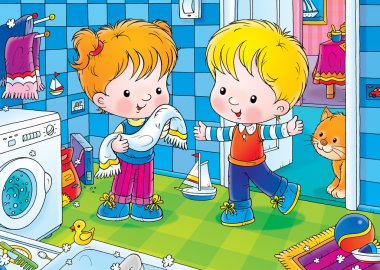 Çocuk banyo