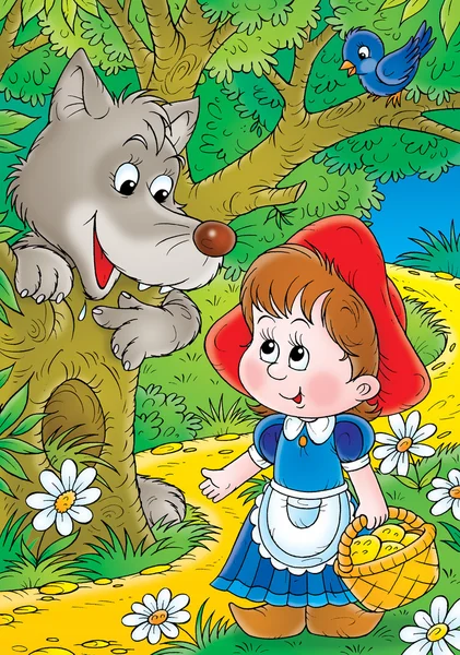 bir ağacın arkasına ortaya çıkan kurt