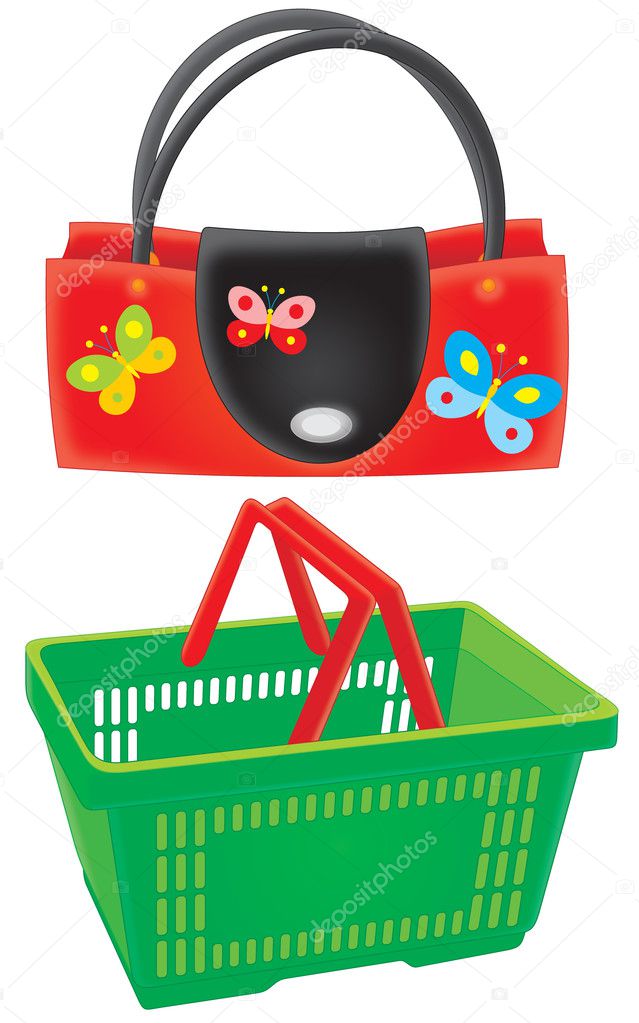 Handbag and market basket