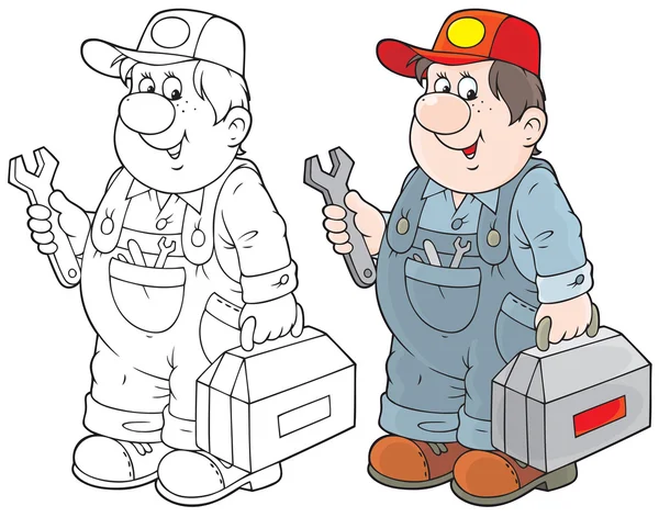 Technician — Stock Illustration Technician Stock Illustration