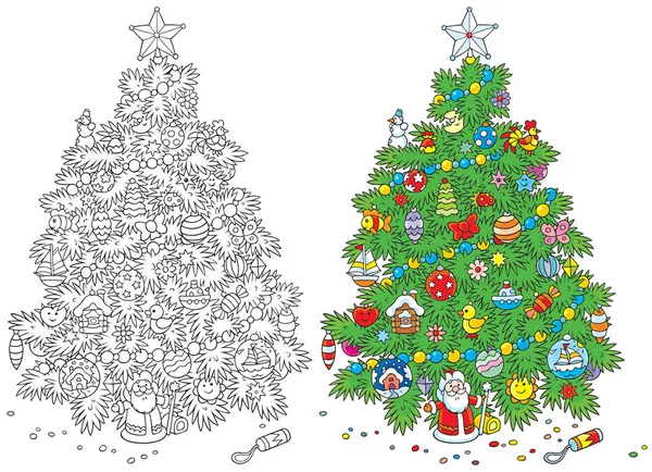 Christmas tree — Stock Illustration Christmas tree Royalty Free Stock Vectors