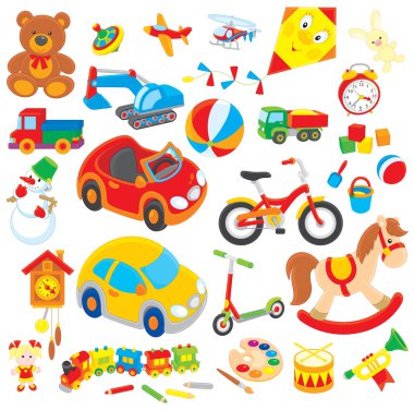 Toys clipart