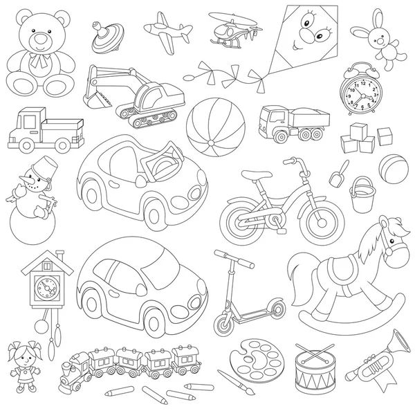 Toys — Stock Vector