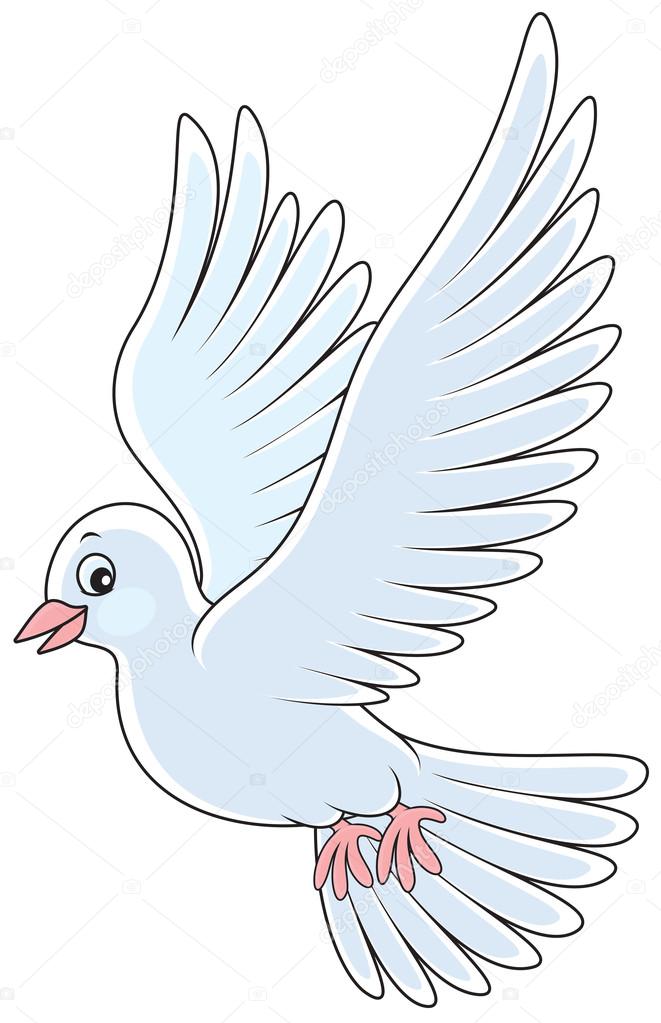 Paloma blanca vuela imágenes de stock de arte vectorial | Depositphotos Paloma blanca vuela imágenes de stock de arte vectorial | Depositphotos